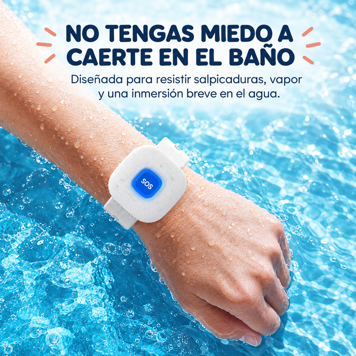 Pulsera SOS sin cuotas que avisa a tu familia